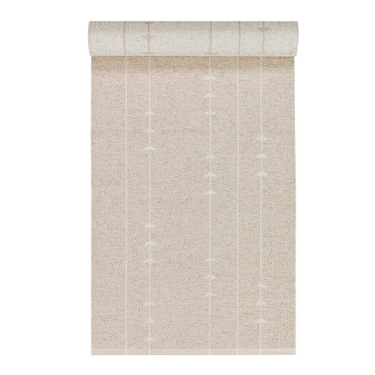 Scandi Living Fir matta nude (beige) 70x250 cm