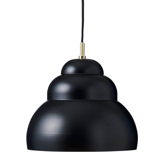 Superliving Bubble pendant lamp matte real black (black)