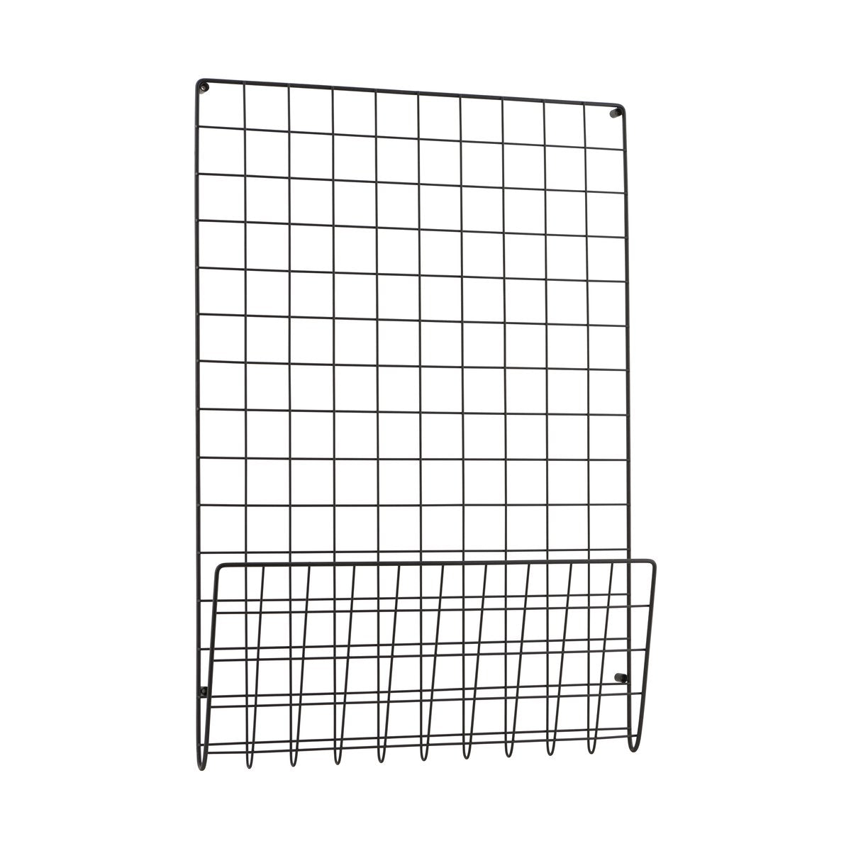 House Doctor Mesh pin board Black