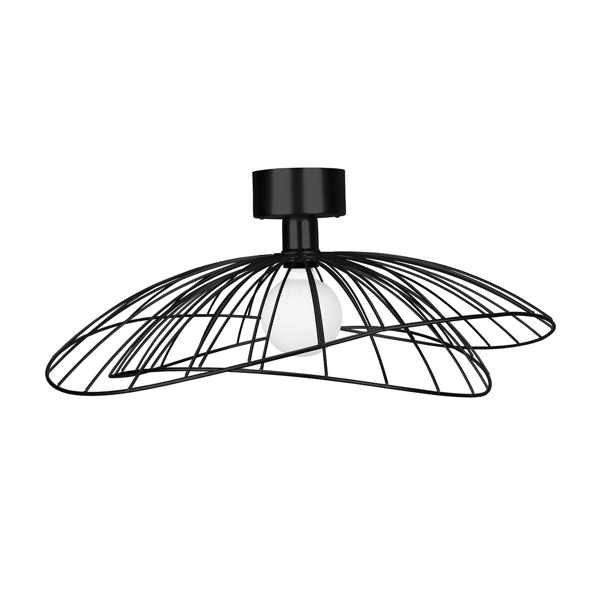 Globen Lighting Ray ceiling light matte black