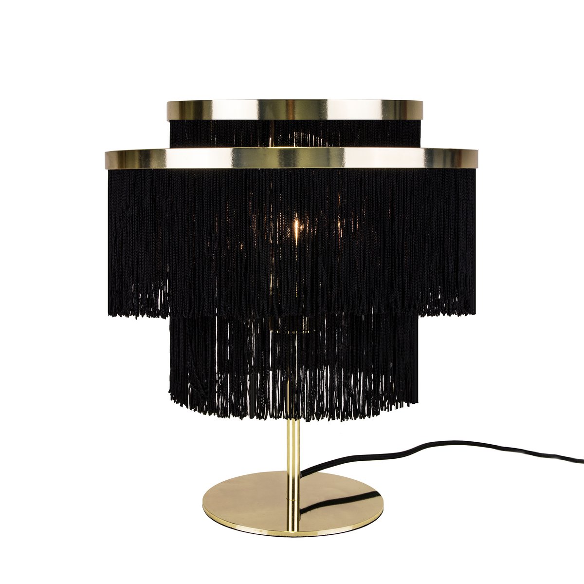 Globen Lighting Frans table lamp black brass