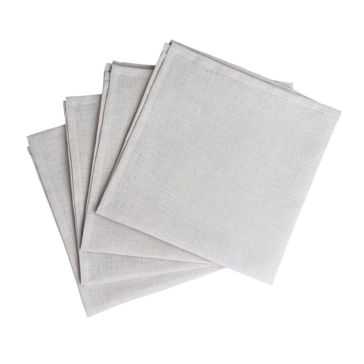 Scandi Living Clean serviettes 45 x 45 cm 4-pack icy grey