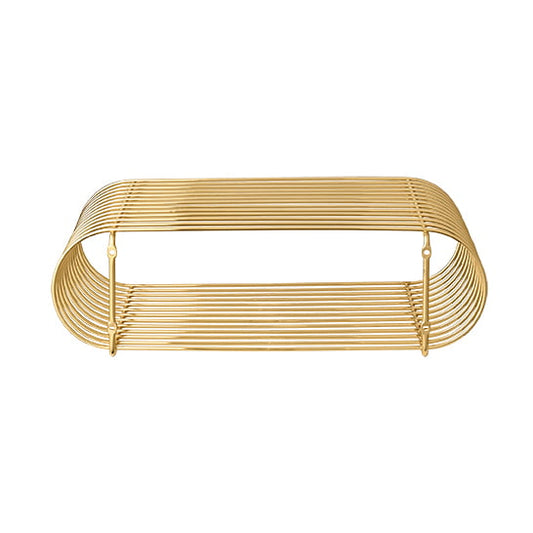 AYTM Curva shelf brass