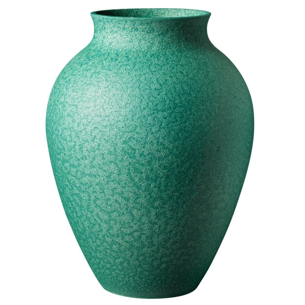 Knabstrup Keramik Knabstrup vase 27 cm green