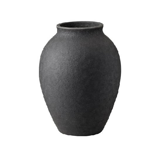 Knabstrup Keramik Knabstrup Vase 12,5cm Schwarz