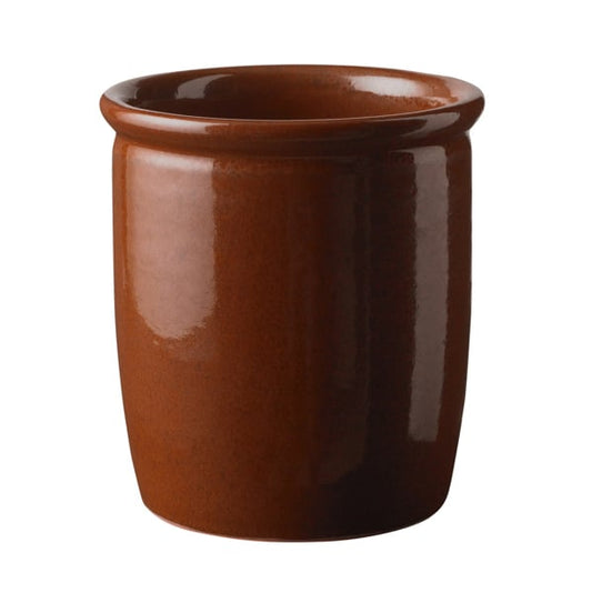 Knabstrup Keramik Pickle jar 1 l brown