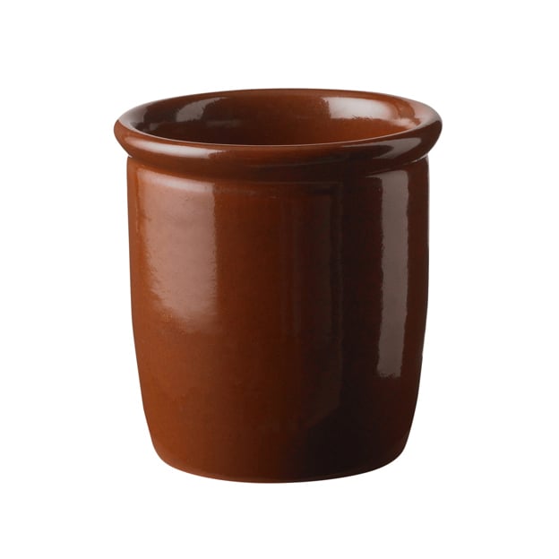 Knabstrup Keramik Pickle jar 0.5 l brown