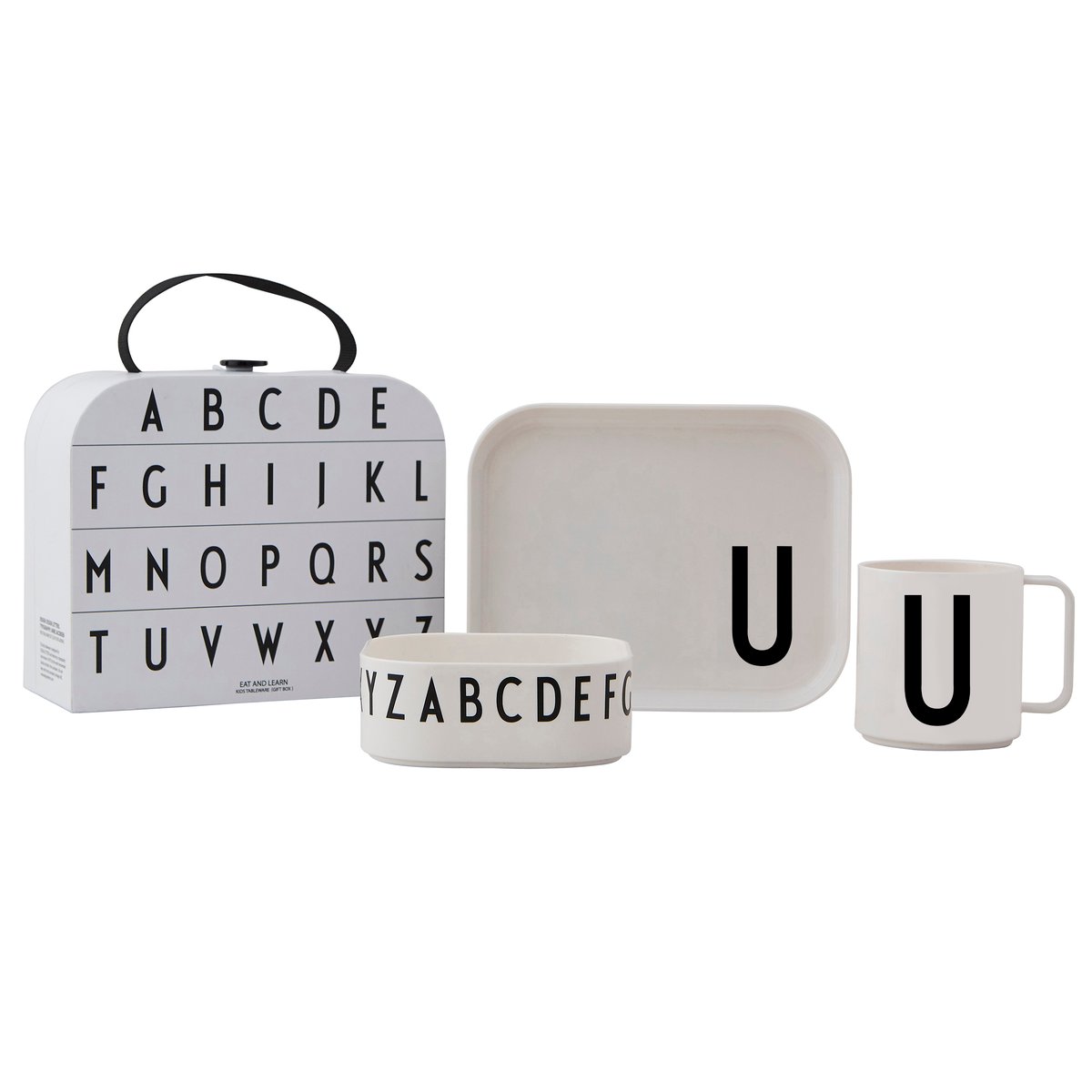 Design Letters Design Letters barnservis set U