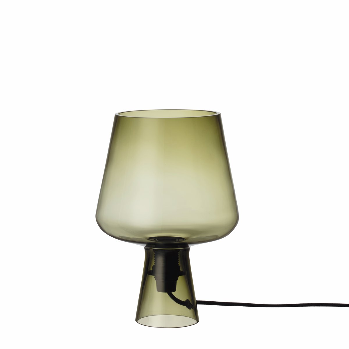 Iittala Leimu table lamp 24 cm moss green