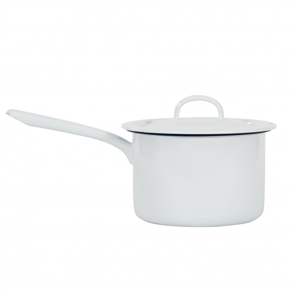 Kockums Jernverk Kockums saucepan with long handle 2.3 l Kockums White (white)