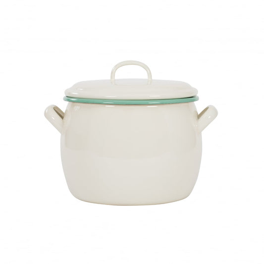 Kockums Jernverk Kockums saucepan with lid 4 l Cream Lux (beige)