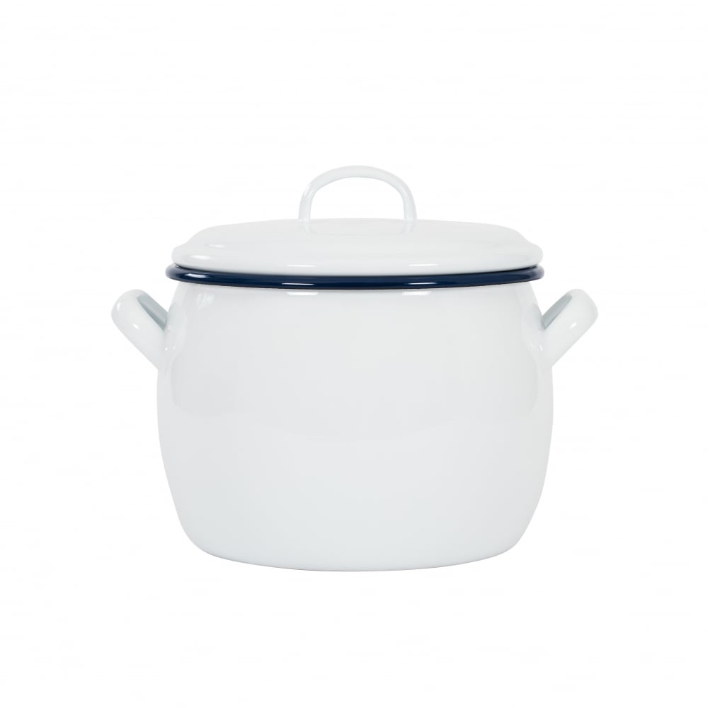 Kockums Jernverk Kockums saucepan with lid 4 l Kockums White (white)