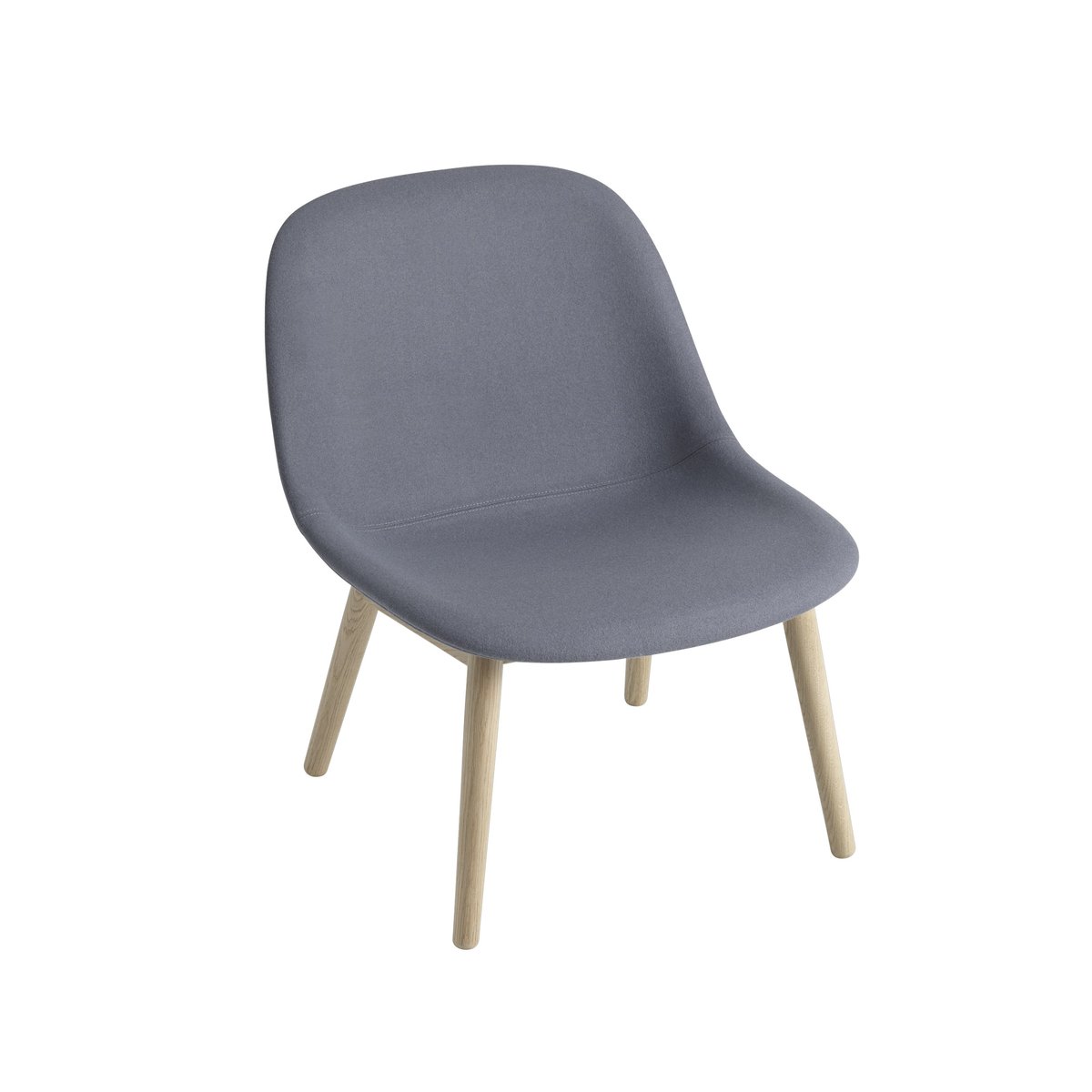 Muuto Fiber Lounge chair with oak legs Divina 154