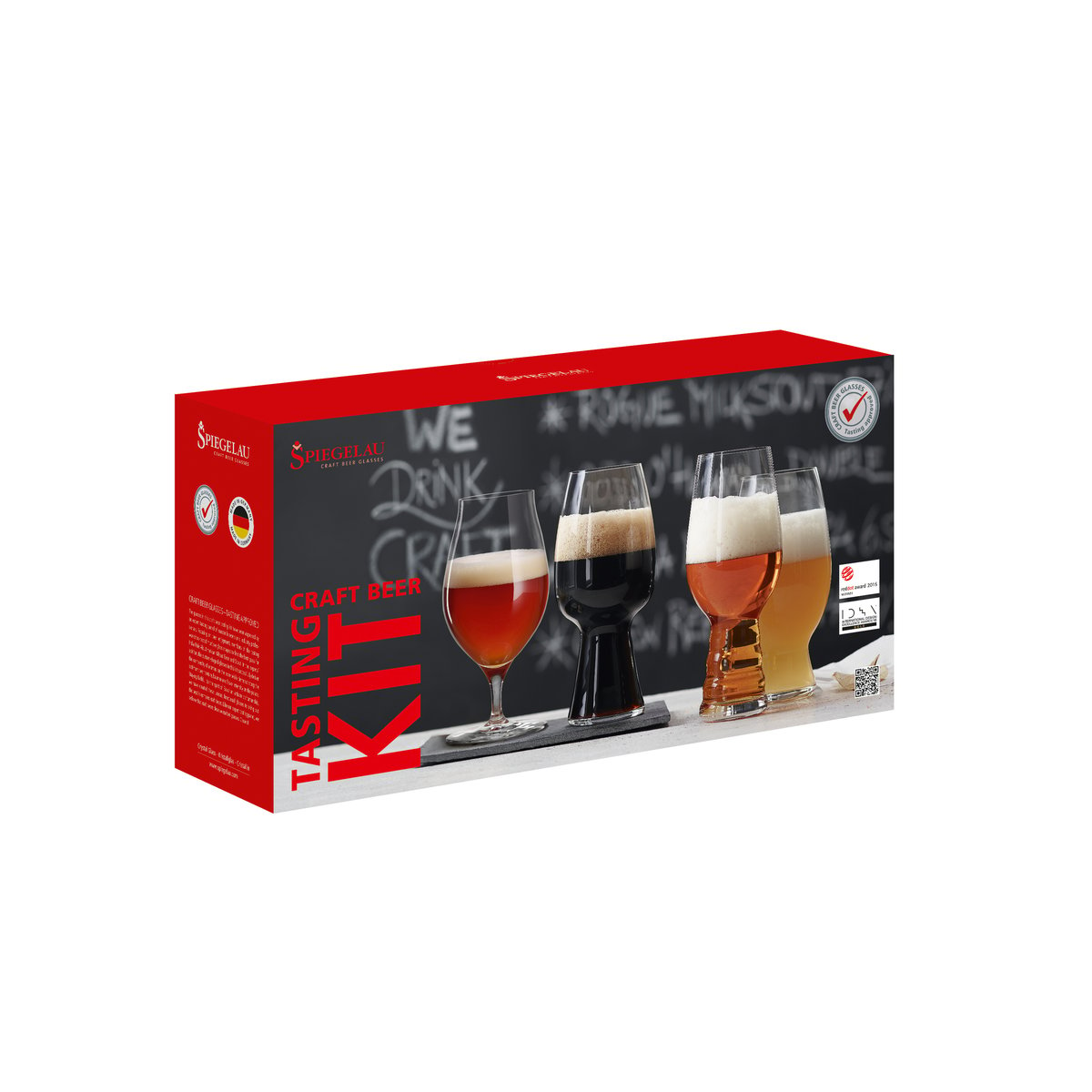 Spiegelau Beer Classics Bier-Probe Set 4er Pack Klar