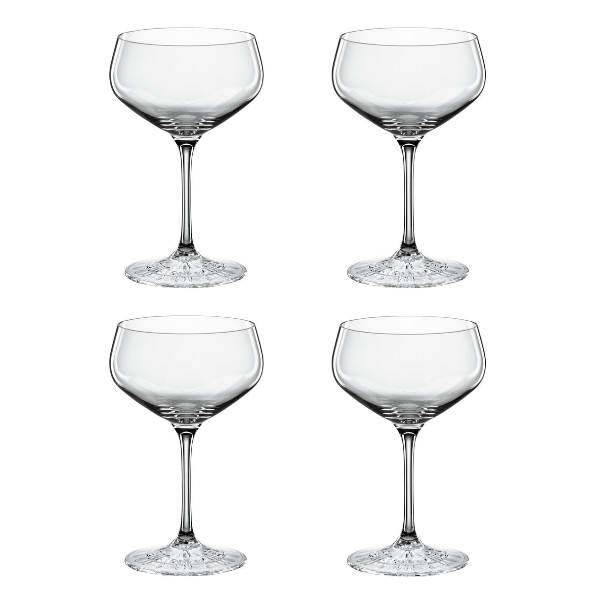 Spiegelau Perfect Serve Coupette-Glas 24cl , 4er Pack Klar