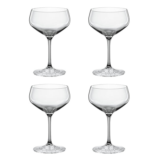 Spiegelau Perfect Serve Coupette-Glas 24cl , 4er Pack Klar