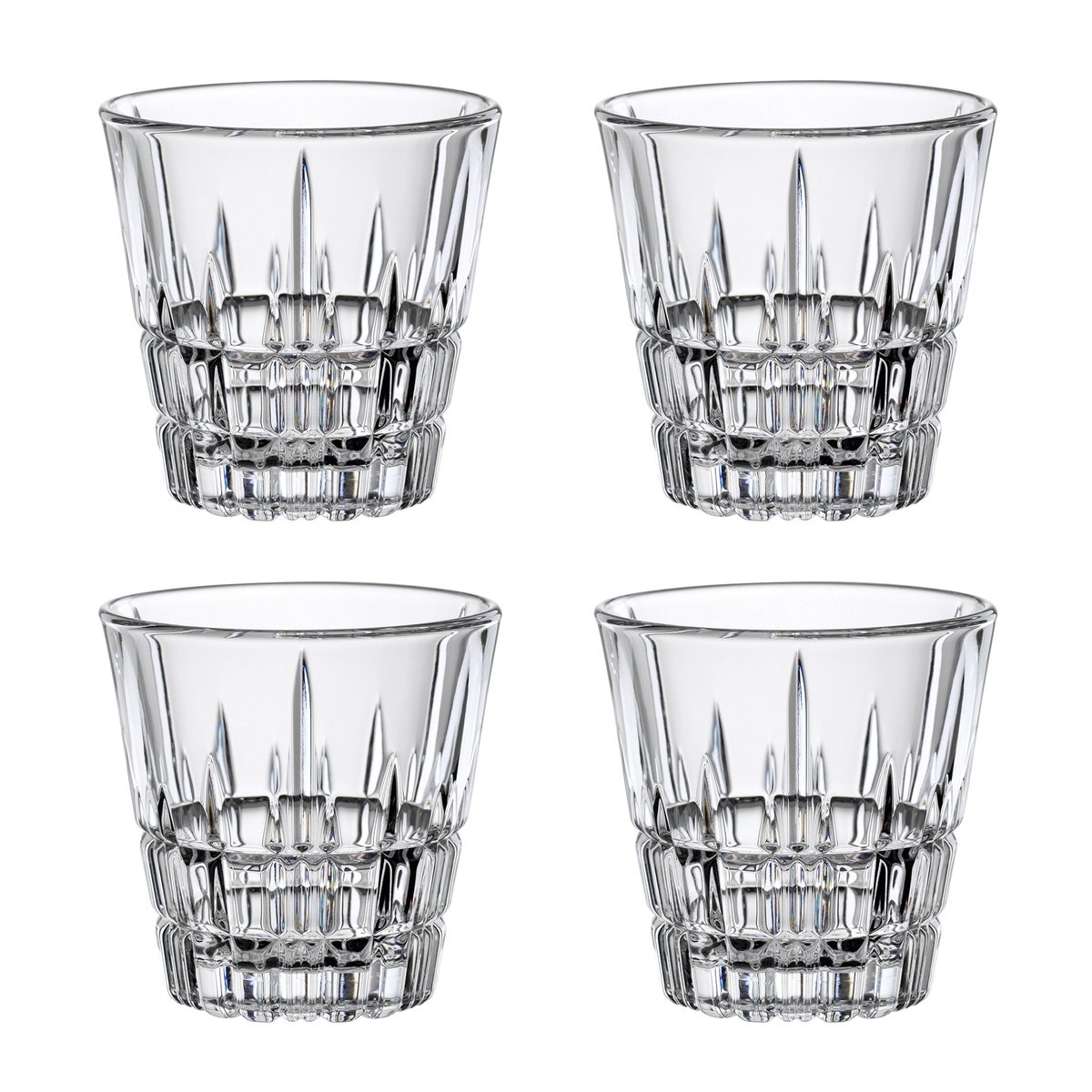 Spiegelau Perfect Serve Espresso-Glas, 4er Pack Klar