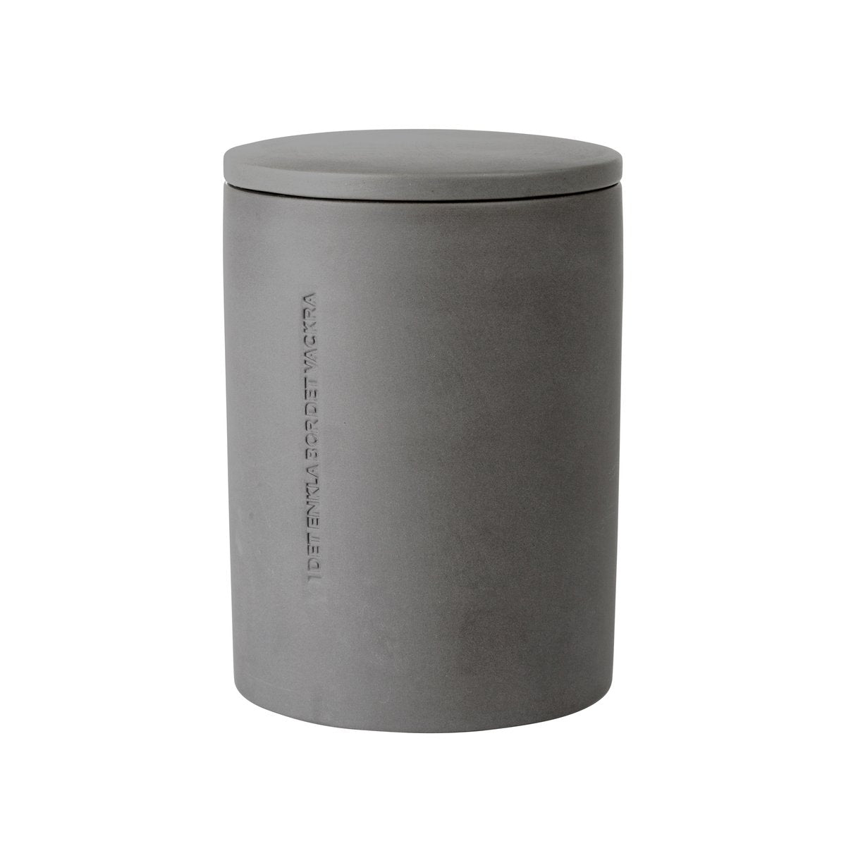 ERNST Ernst storage jar stoneware grey