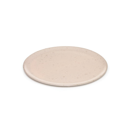 Aida Raw plate 23 cm nude with dots