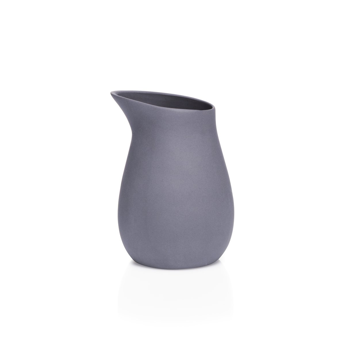 Aida Raw cream jug stoneware 20 cl grey