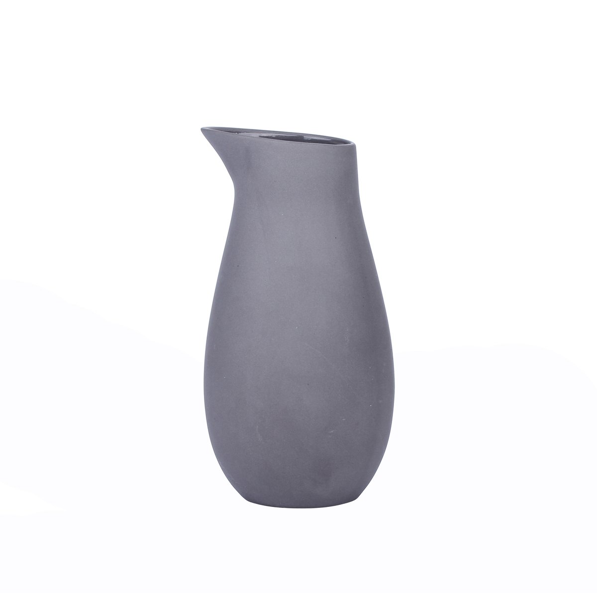 Aida Raw milk jug stoneware 0.4 l grey