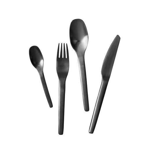 Aida Enso cutlery 16 pieces matte black