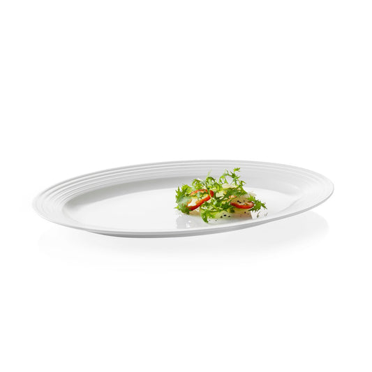 Aida Passion oval serving plate white