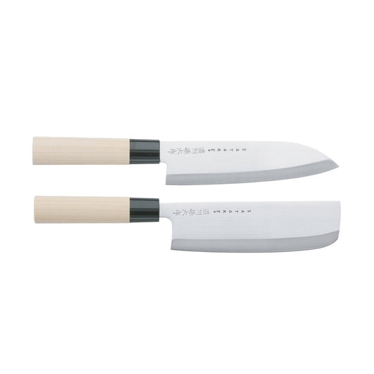 Satake Satake Houcho knife set santoku & nakiri 2 pieces