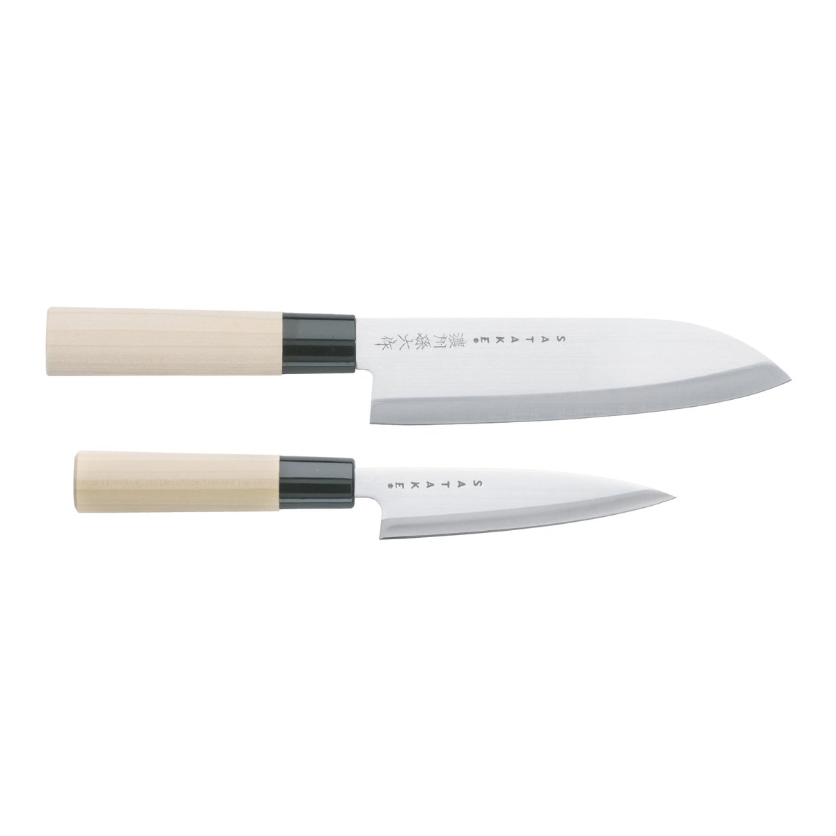 Satake Satake Houcho knife set petty & santoku 2 pieces