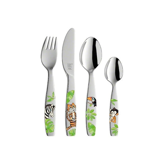 Zwilling Zwilling Twin Kids Jungle children's cutlery 4 pieces 4 pieces