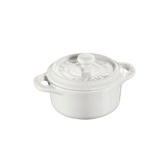 STAUB Staub round mini casserole dish 0.2 l white