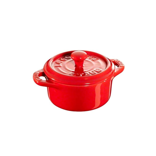 STAUB Staub round mini casserole dish 0.2 l red