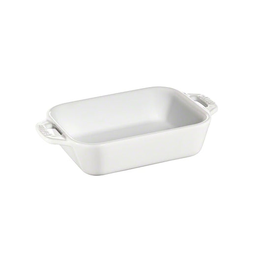 STAUB Staub rectangular oven dish 14x11 cm white