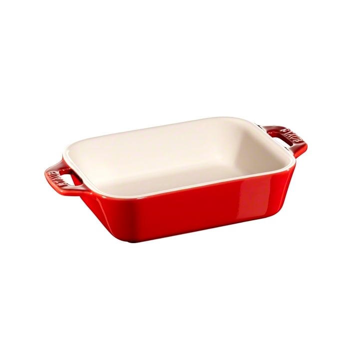 STAUB Staub rechteckige Ofenform 14x11 cm Rot