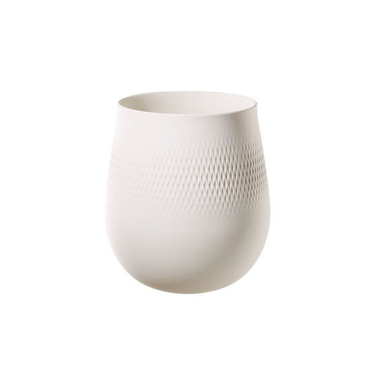 Villeroy & Boch Collier Blanc Carre Vase Groß