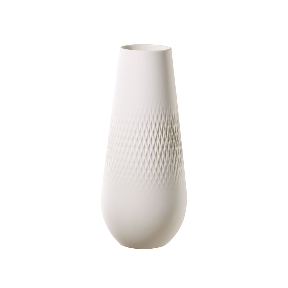 Villeroy & Boch Collier Blanc Carre Vase Hoch