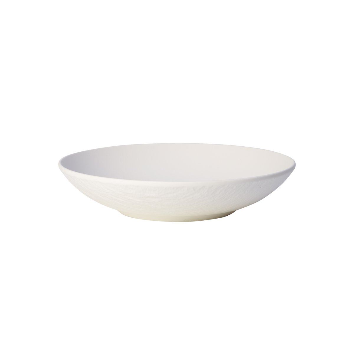 Villeroy & Boch Manufacture Rock niedrige Schale Blanc