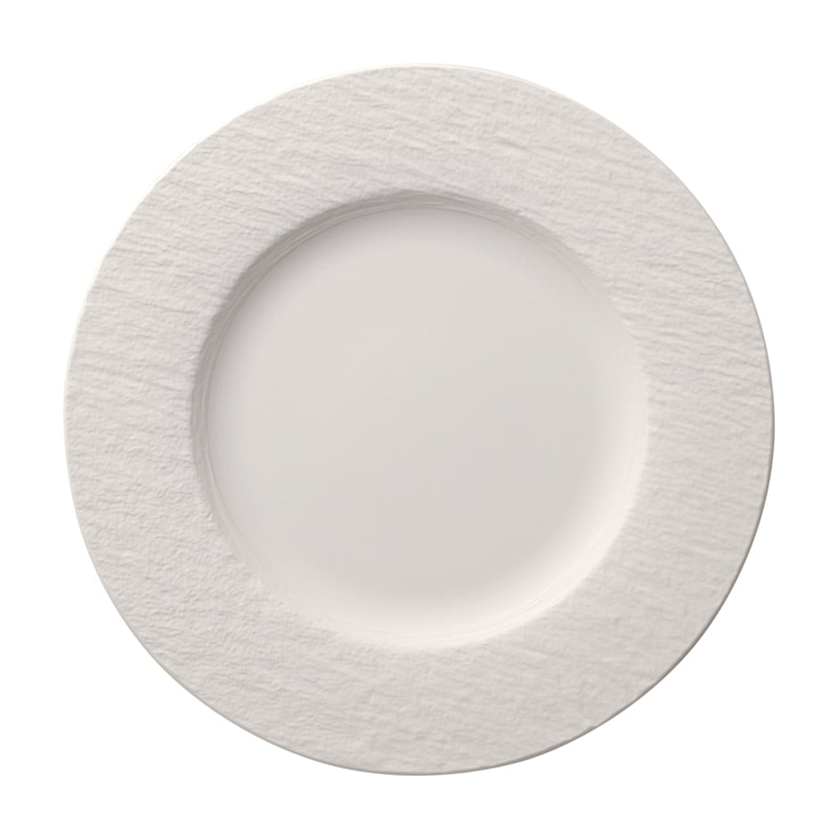 Villeroy & Boch Manufacture Rock plate Ø27 cm Blanc