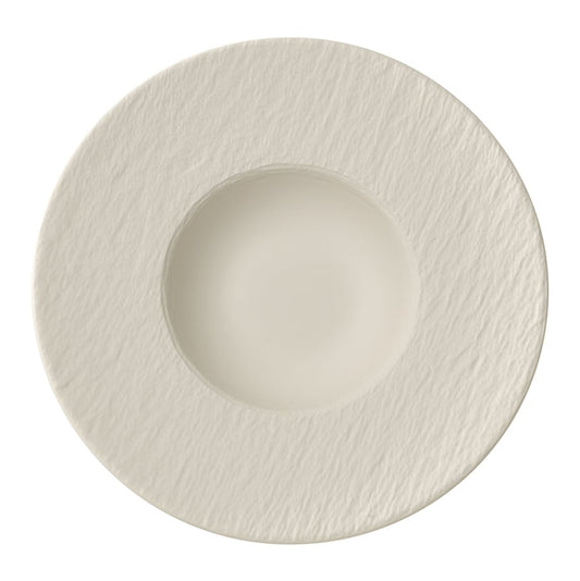 Villeroy & Boch Manufacture Rock djup tallrik Ø28 cm Blanc