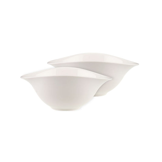 Villeroy & Boch Vapiano Salatschale 2er Pack Weiß