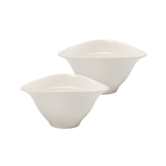 Villeroy & Boch Vapiano soppskål 2-pack vit