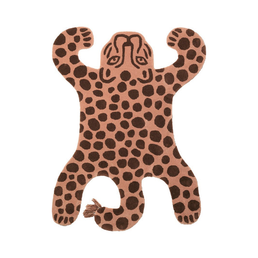 ferm LIVING Safari matta leopard