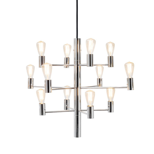 Herstal Manola 12 chandelier chrome