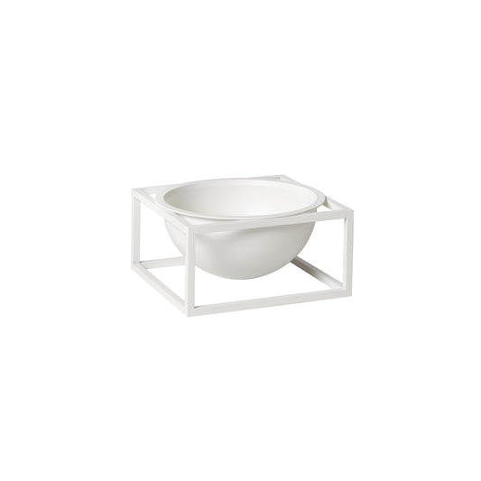 Audo Copenhagen Kubus bowl small low white