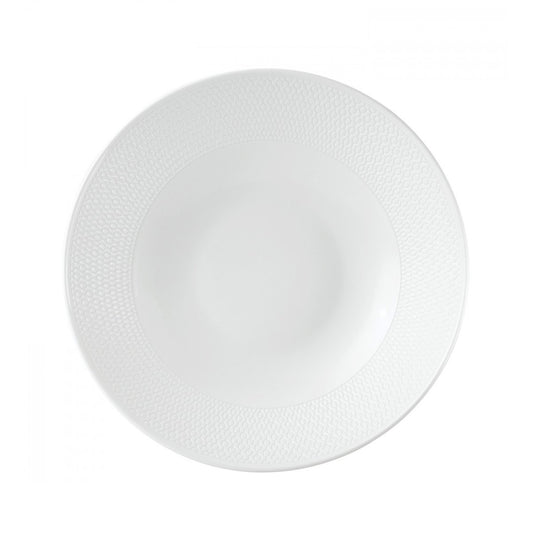 Wedgwood Gio deep  plate Ø23,1 cm white