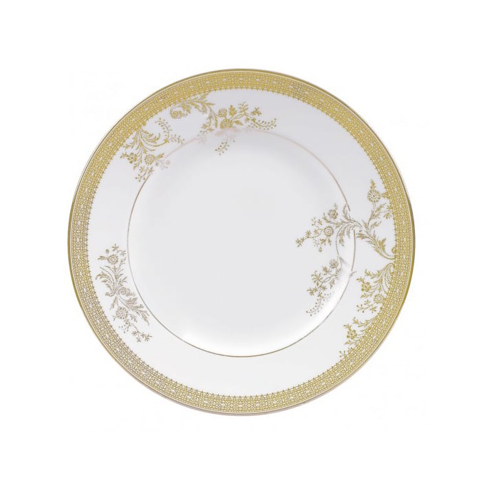 Wedgwood Vera Wang Lace Gold tallrik Ø 20 cm