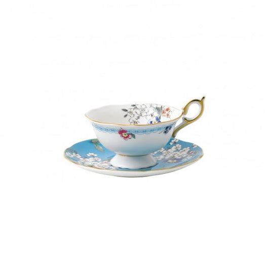 Wedgwood Wonderlust small teacup with saucer blossom