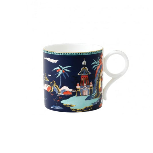 Wedgwood Wonderlust mug large blue pagoda