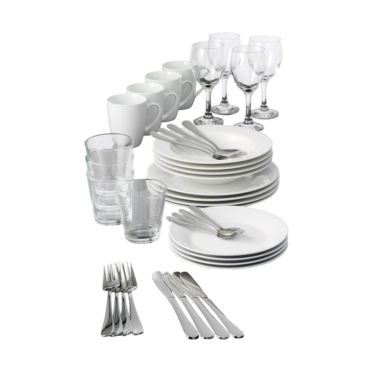 Aida Café Servier-Set 40 Teile 40 Teile