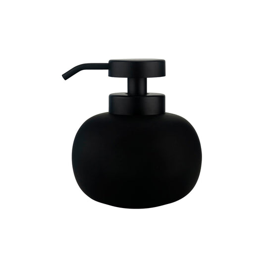 Mette Ditmer Lotus soap dispenser low Black